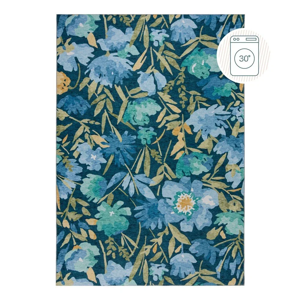 Modrý pratelný koberec 230x160 cm FOLD Alyssa v:1512674