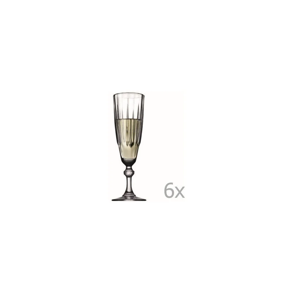 Sada 6 sklenic na šampaňské Paşabahçe Fluty, 170 ml v:861810
