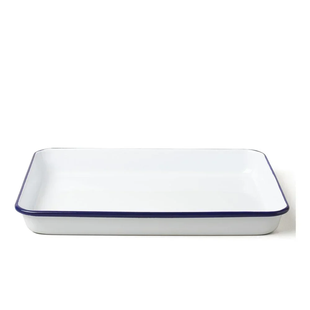 Bílý smaltovaný podnos Falcon Enamelware v:889360