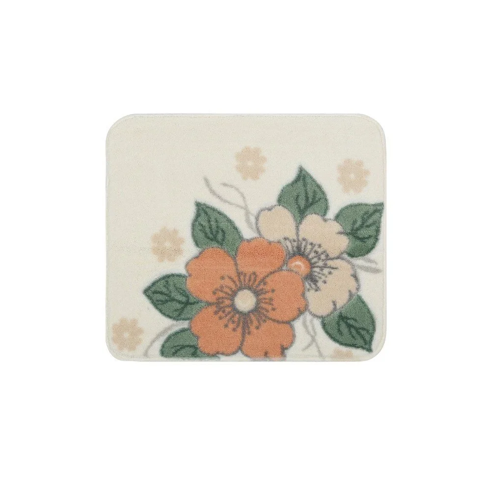Krémová předložka do koupelny Confetti Bathmats Paris, 50 x 57 cm v:763272