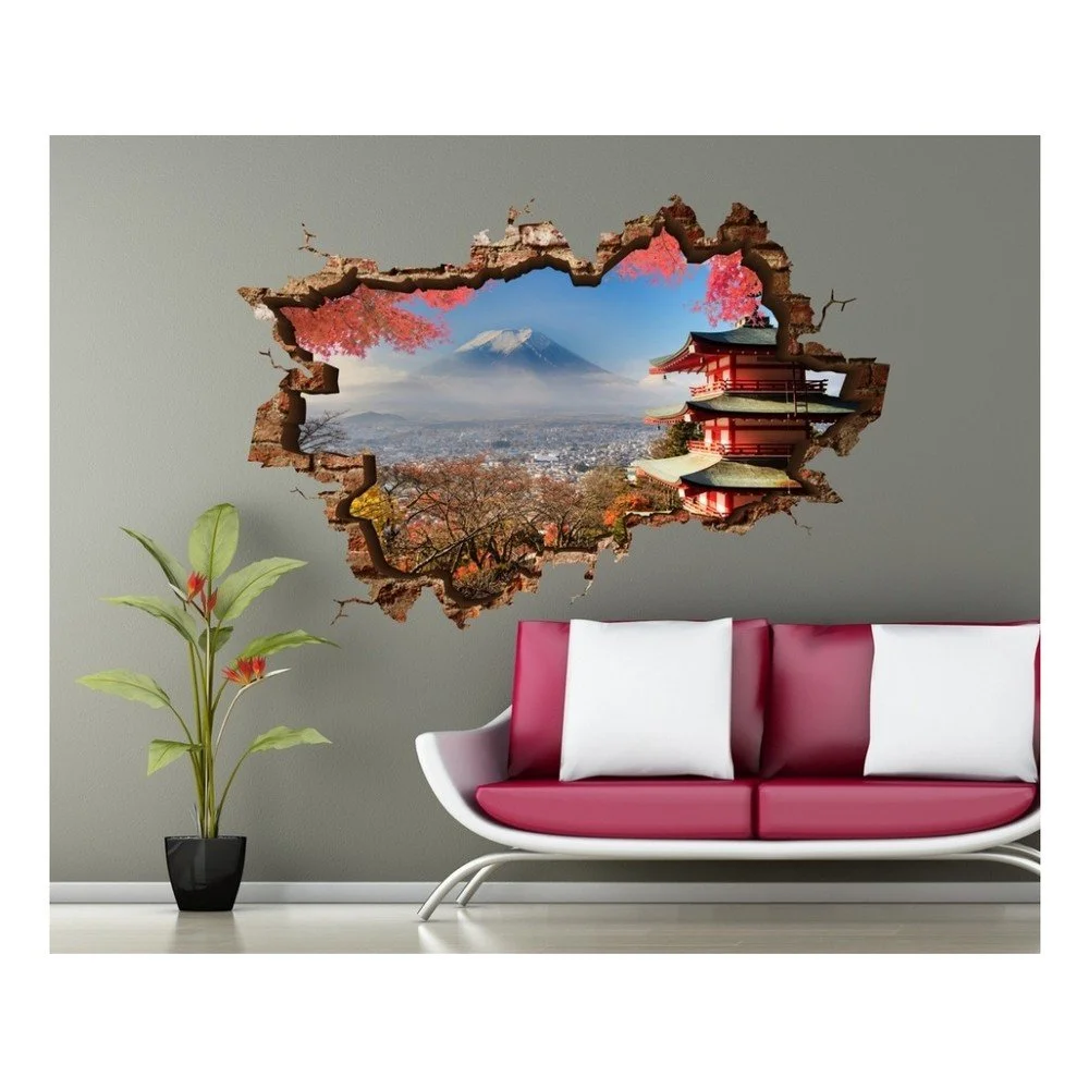 Nástěnná samolepka 3D Art Leen, 70 x 45 cm v:1180584
