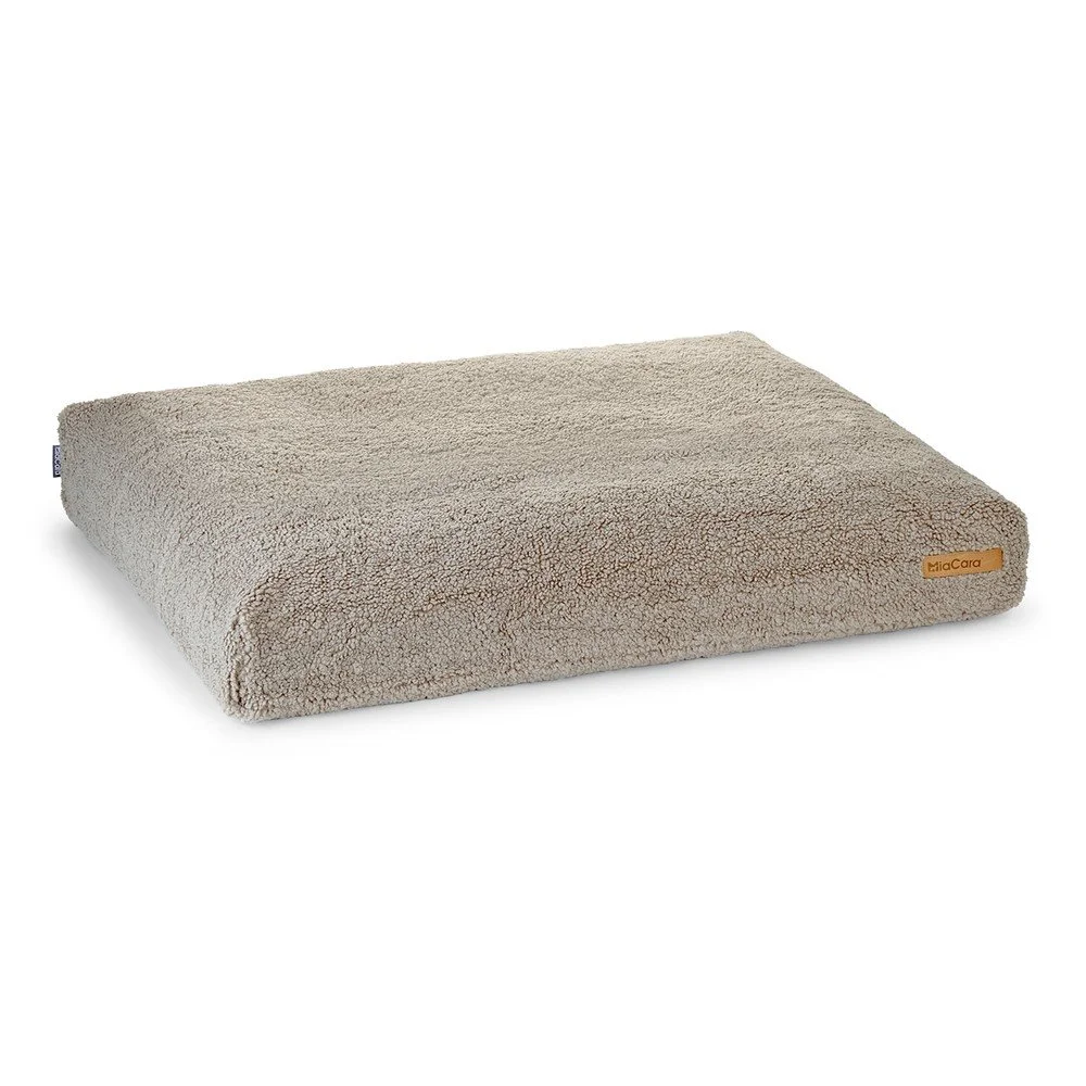 Béžová matrace pro psa z materiálu bouclé 120×90 cm Senso Greige L – MiaCara v:1779858 Béžová matrace pro psa z materiálu bouclé 120×90 cm Senso Greige L – MiaCara v:1779858