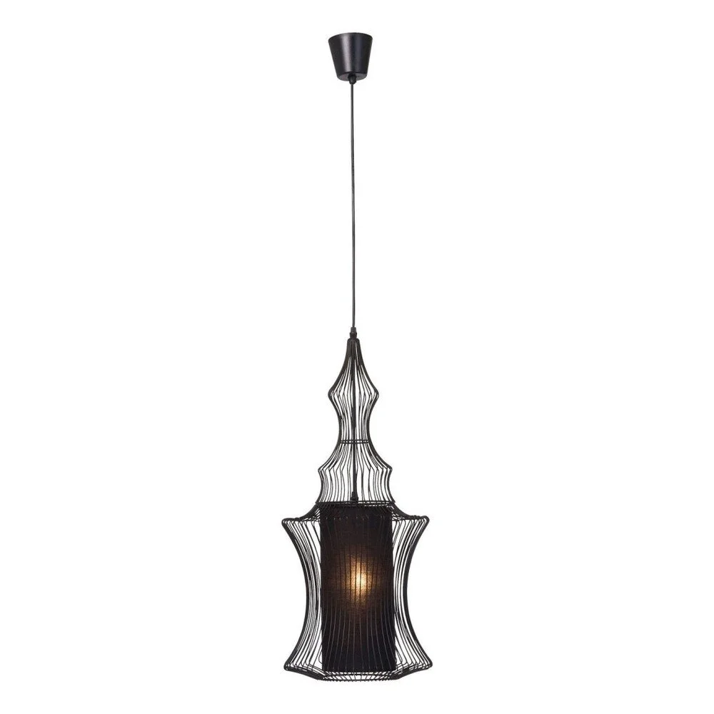 Černé stropní svítidlo Kare Design Swing Zylinder v:896702