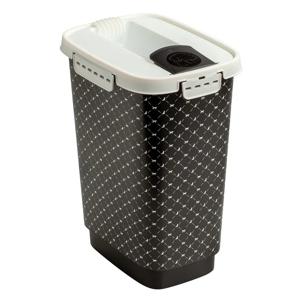 Černý box na granule 10 l Cody v:1462668 Černý box na granule 10 l Cody v:1462668