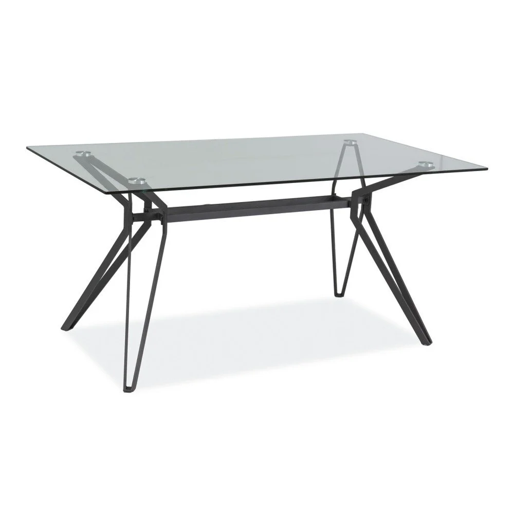 Jídelní stůl s deskou z tvrzeného skla Signal Tivoli, délka 160 cm v:1038448