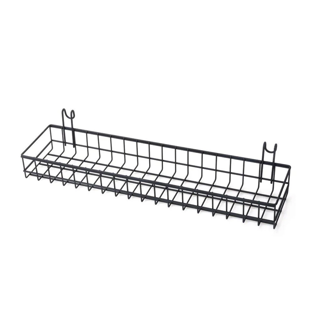 Černý přídavný košík k nástěnce Reminder, délka 40 cm v:1285644