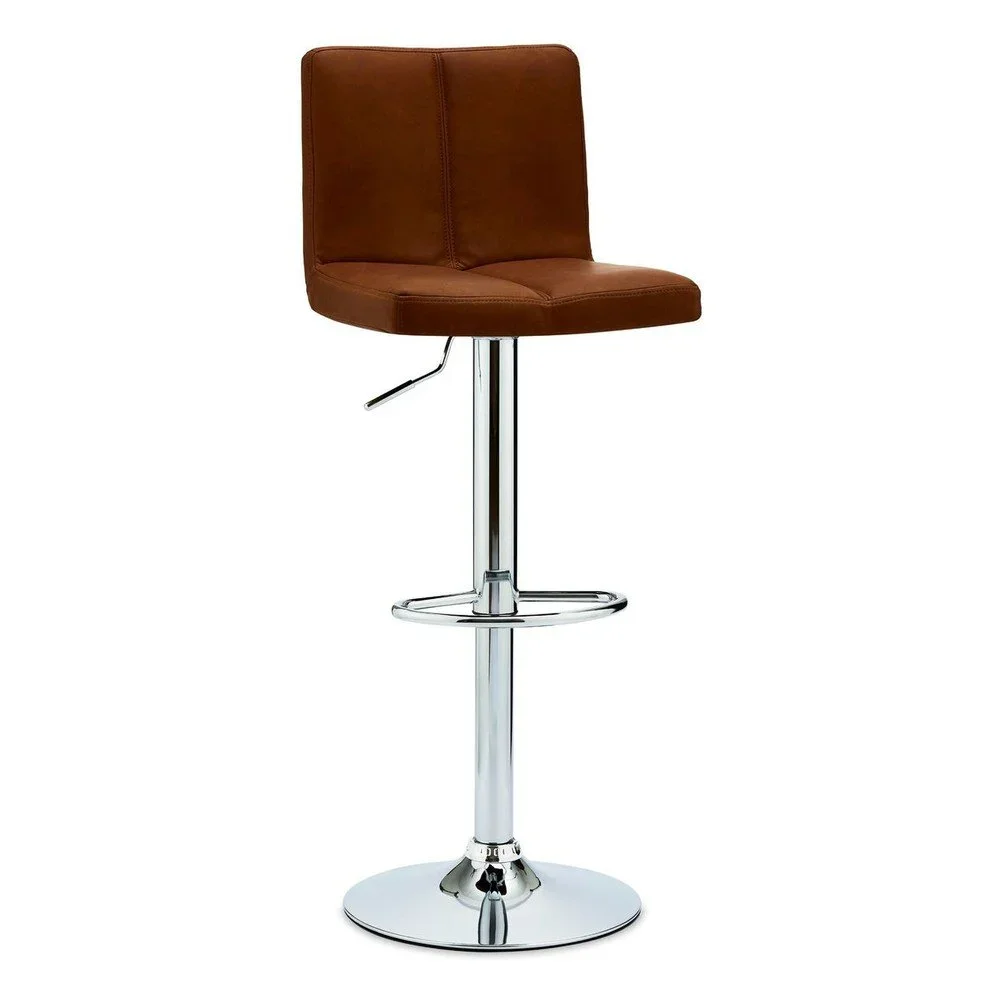 Koňakově hnědé otočné barové židle v sadě 2 ks 88 cm Coco – Furnhouse v:996082