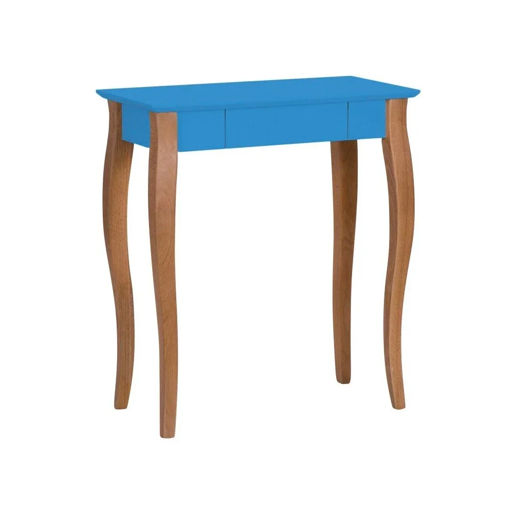 Modrý psací stůl Ragaba Lillo, šířka 65 cm v:1107180