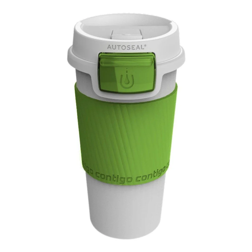 Zelený cestovní hrnek Premier Housewares Morgan, 360 ml v:1067866