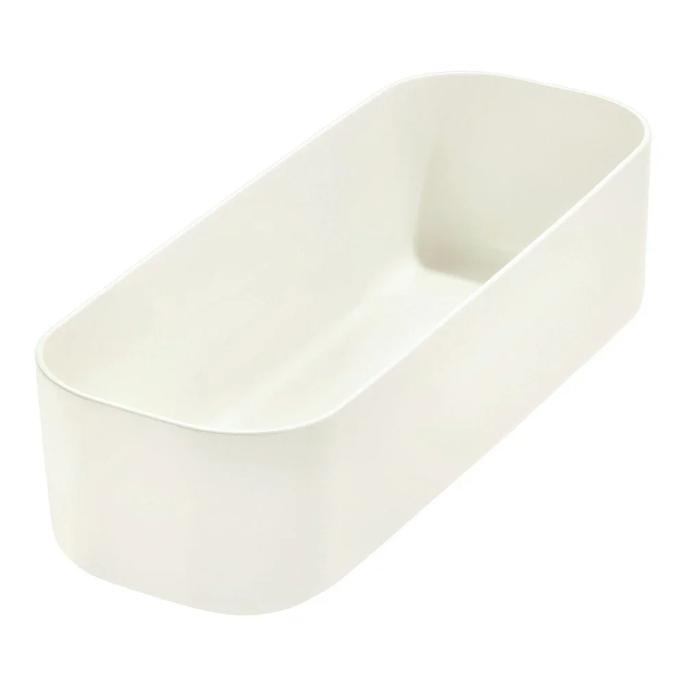 Bílý úložný box iDesign Eco, 9 x 27,5 cm v:1387509 Bílý úložný box iDesign Eco, 9 x 27,5 cm v:1387509