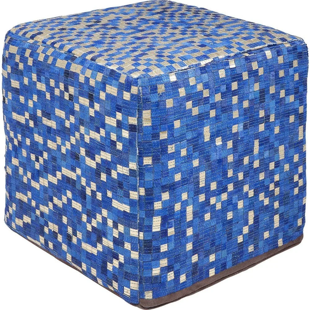 Kožený puf Kare Design Pixel v:1092068