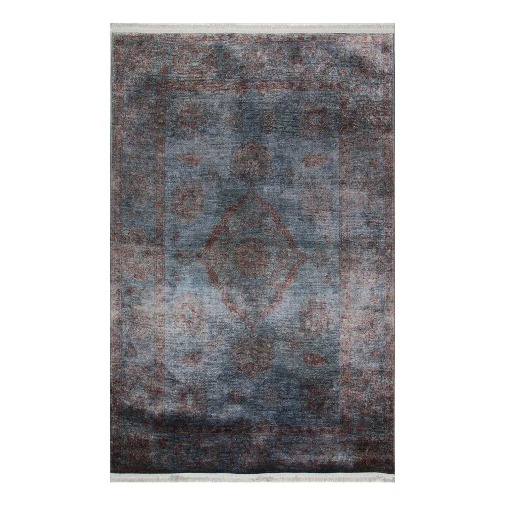 Modrošedý běhoun Eco Rugs Diane, 75 x 300 cm v:1065296