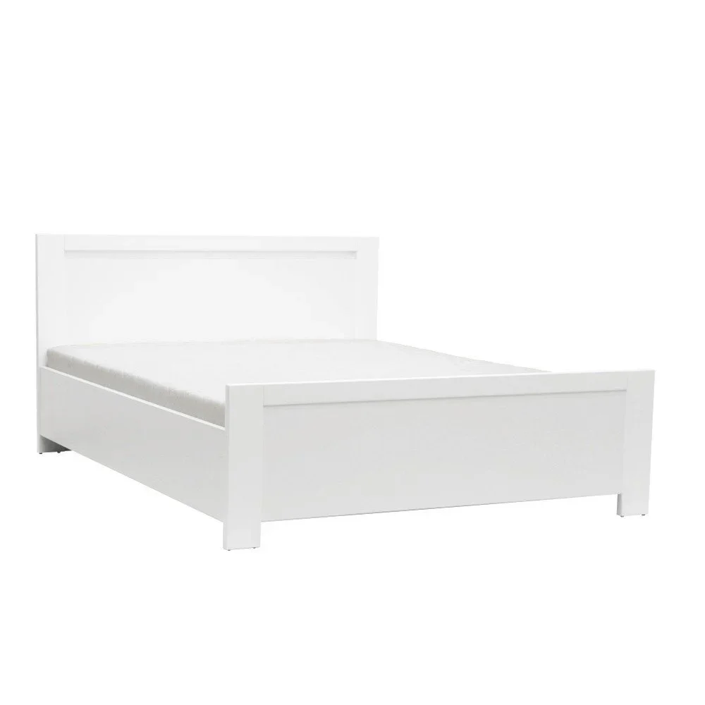 Bílá dvoulůžková postel Mazzini Beds Sleep, 180 x 200 cm v:932150