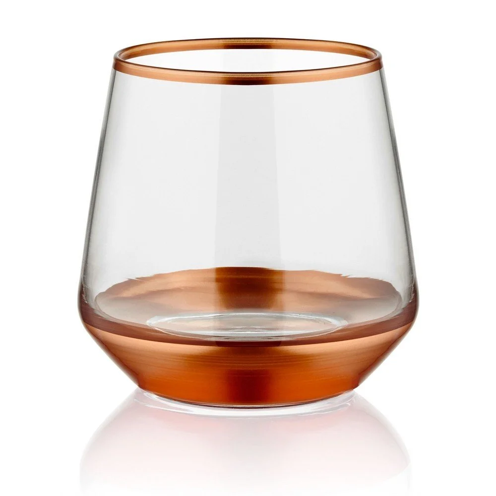Sada 6 skleniček Mia Glam Bronze, 257 ml v:1343585