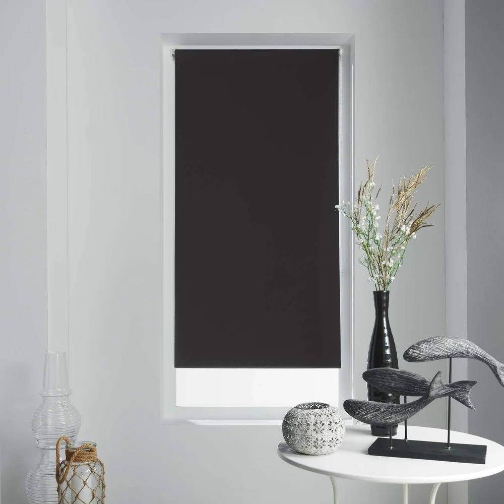Černá textilní roleta 60×90 cm Occult – douceur d’intérieur v:1631224 Černá textilní roleta 60×90 cm Occult – douceur d’intérieur v:1631224