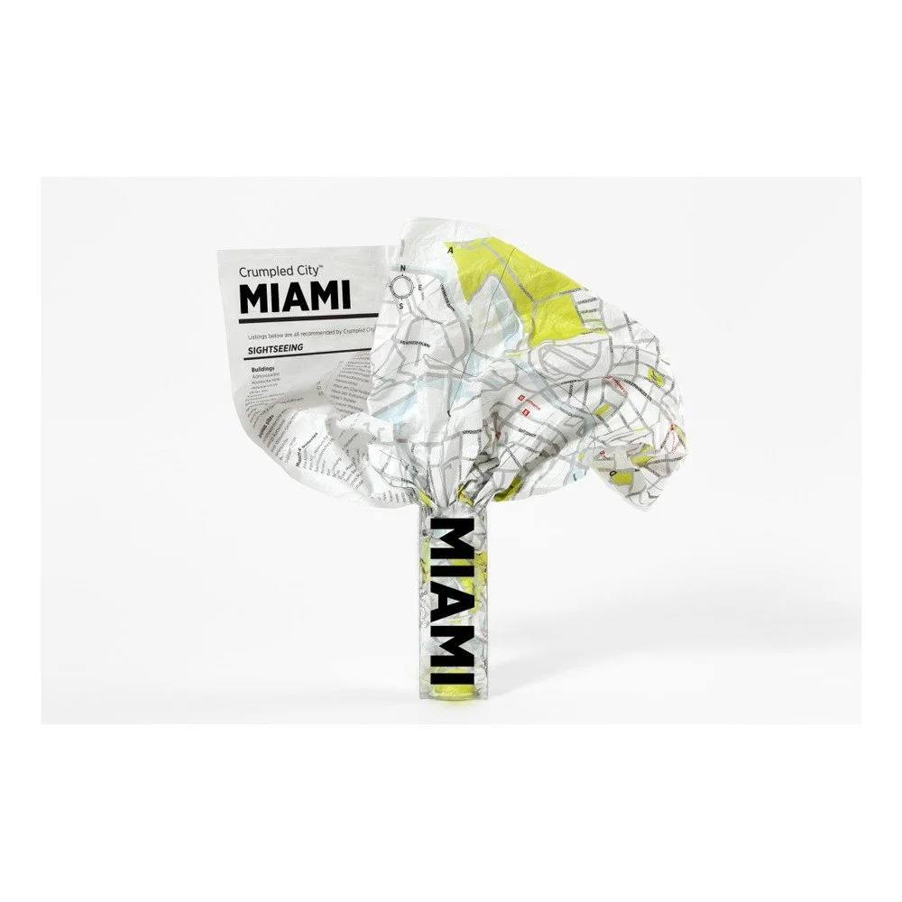 Zmačkaná cestovní mapa Palomar Miami v:829352