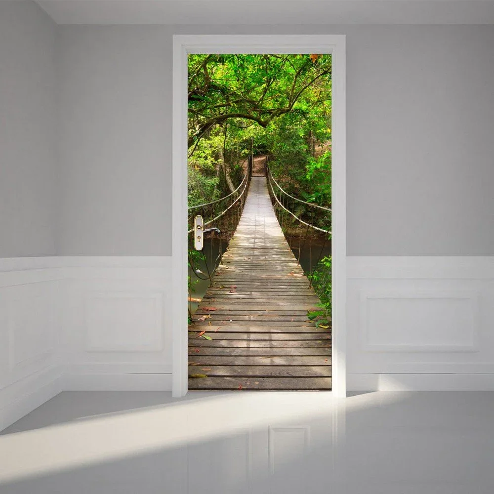 Adhezivní samolepka na dveře Ambiance Suspension Bridge, 83 x 204 cm v:1311512 Adhezivní samolepka na dveře Ambiance Suspension Bridge, 83 x 204 cm v:1311512