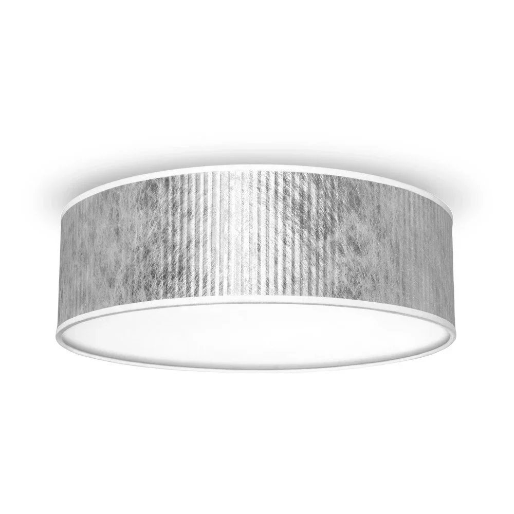 Stropní svítidlo ve stříbrné barvě Sotto Luce Tres Plisado, Ø 30 cm v:910222