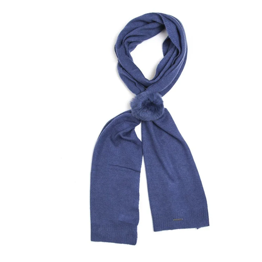 Modrá šála Silk and Cashmere Garnir v:731674