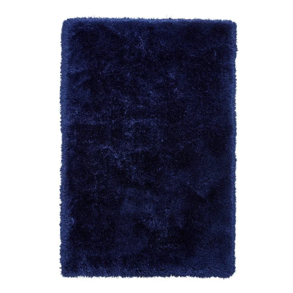 Tmavě modrý ručně tuftovaný koberec Think Rugs Montana Puro Dark Navy, 80 x 150 cm v:1172524