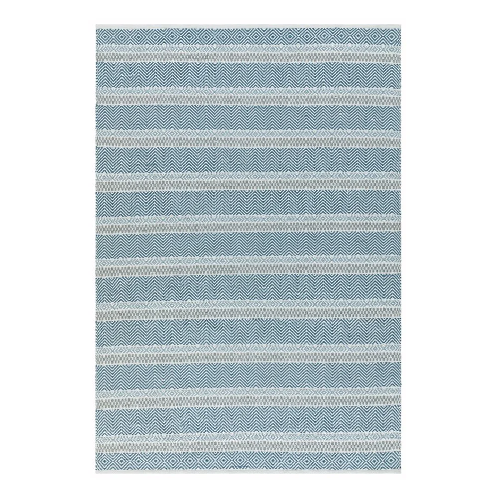 Modrý koberec Asiatic Carpets Boardwalk, 200 x 290 cm v:1395599