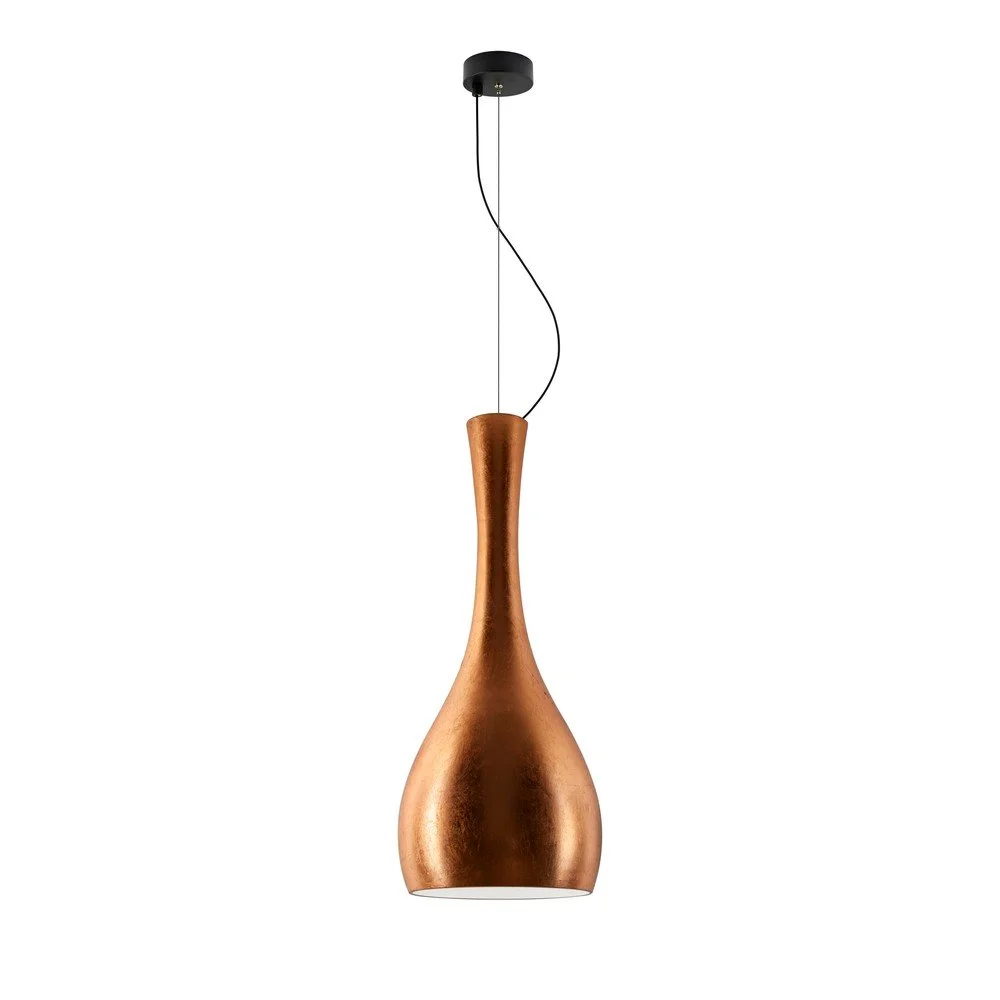 Závěsné svítidlo v měděné barvě Sotto Luce Itteki, ⌀ 8 cm v:1315042