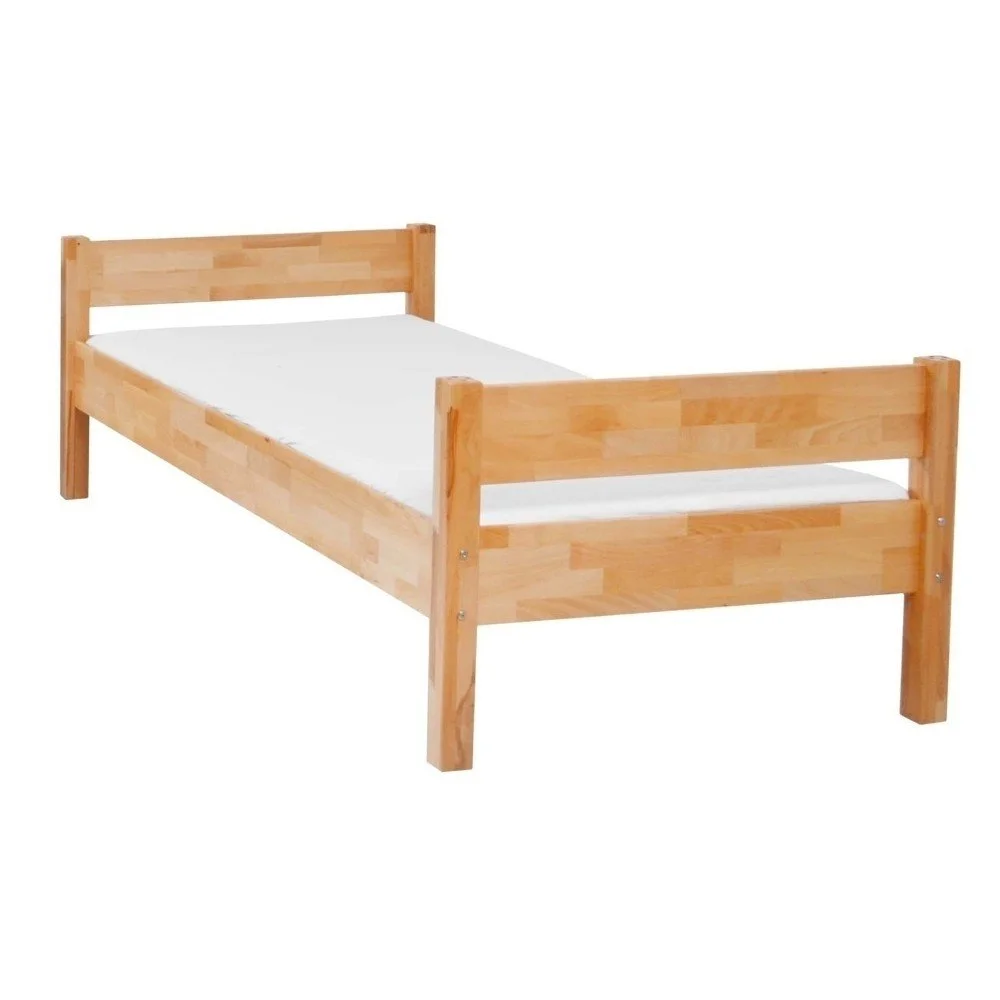 Dětská jednolůžková postel z masivního bukového dřeva Mobi furniture Mia, 200 x 90 cm v:992196