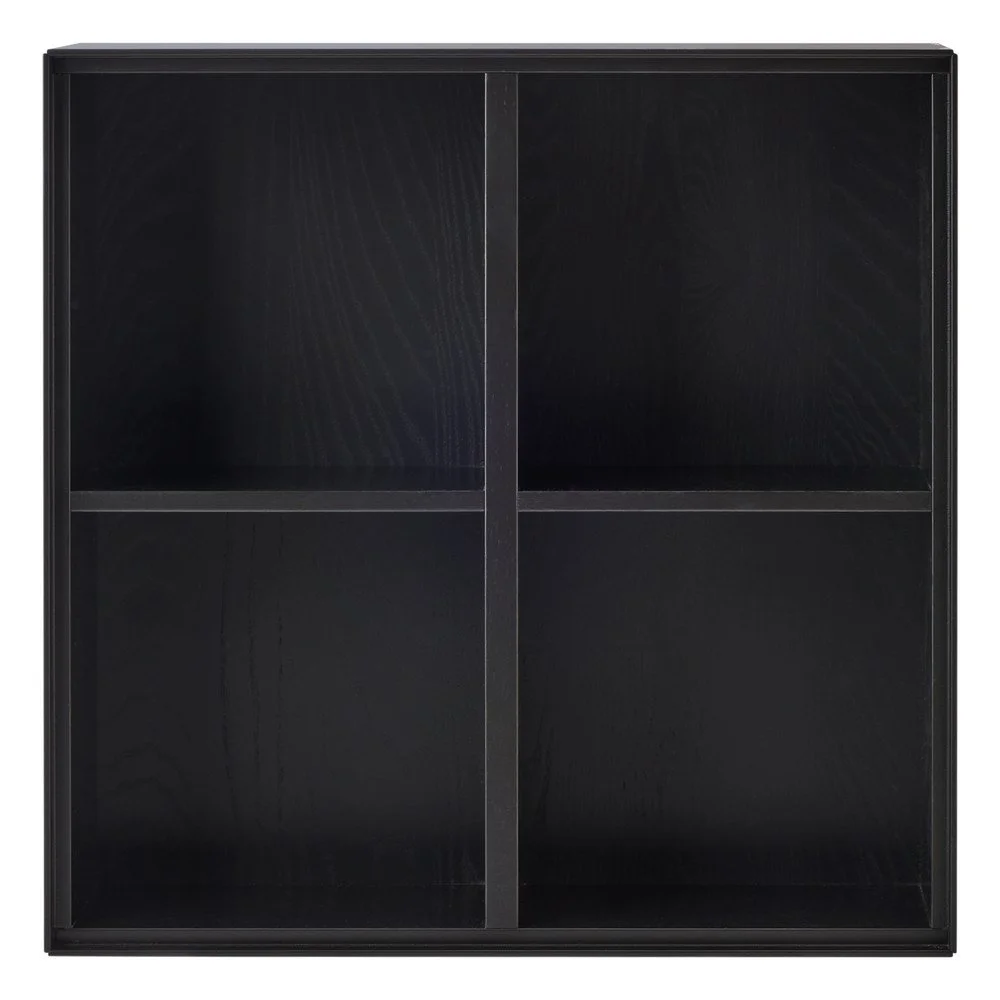 Černá nástěnná knihovna 68x68 cm Edge by Hammel – Hammel Furniture v:1583168