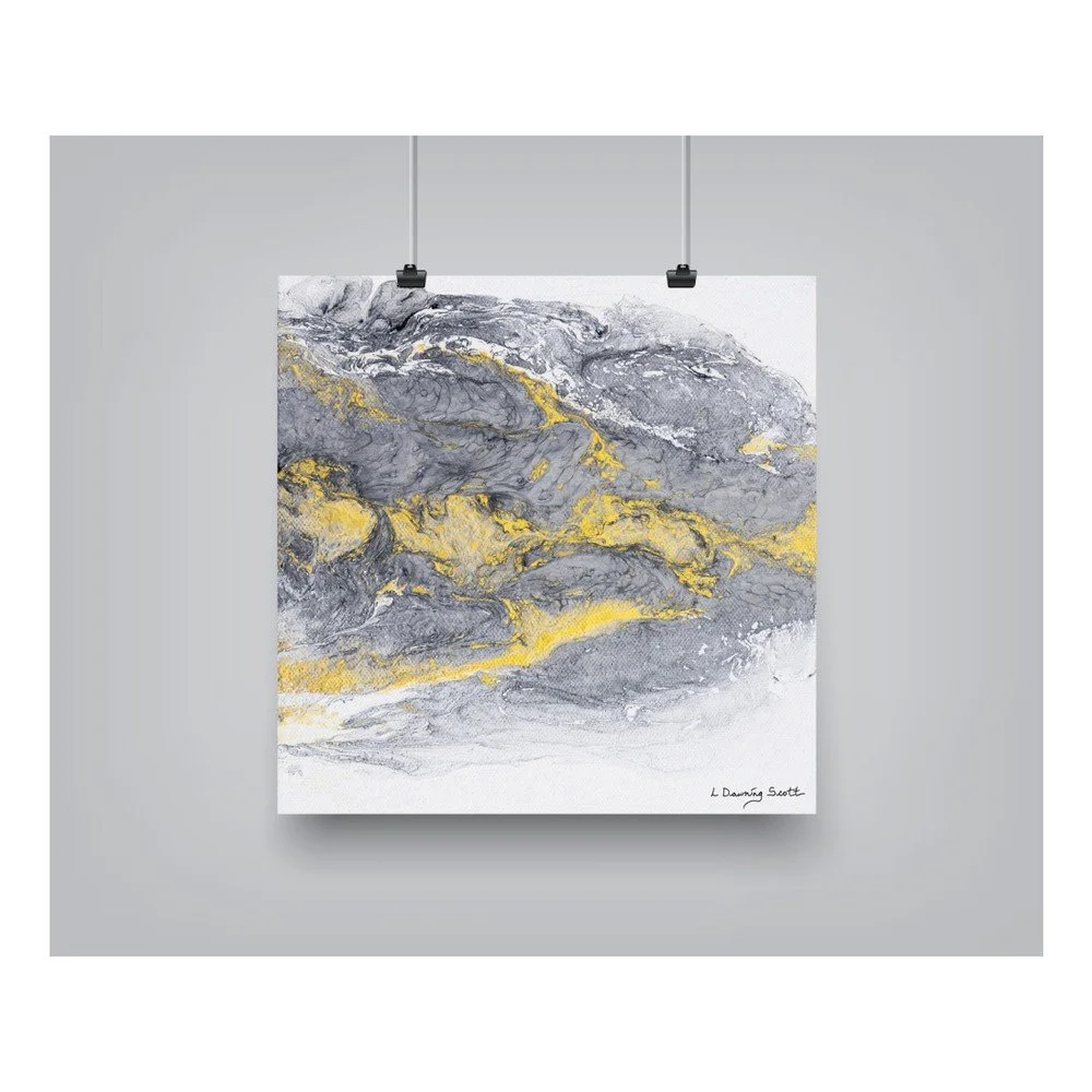 Plakát Americanflat Shine Thru, 40 x 40 cm v:788174
