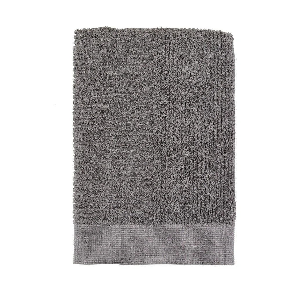 Tmavě šedá osuška 70x140 cm Classic – Zone v:895224