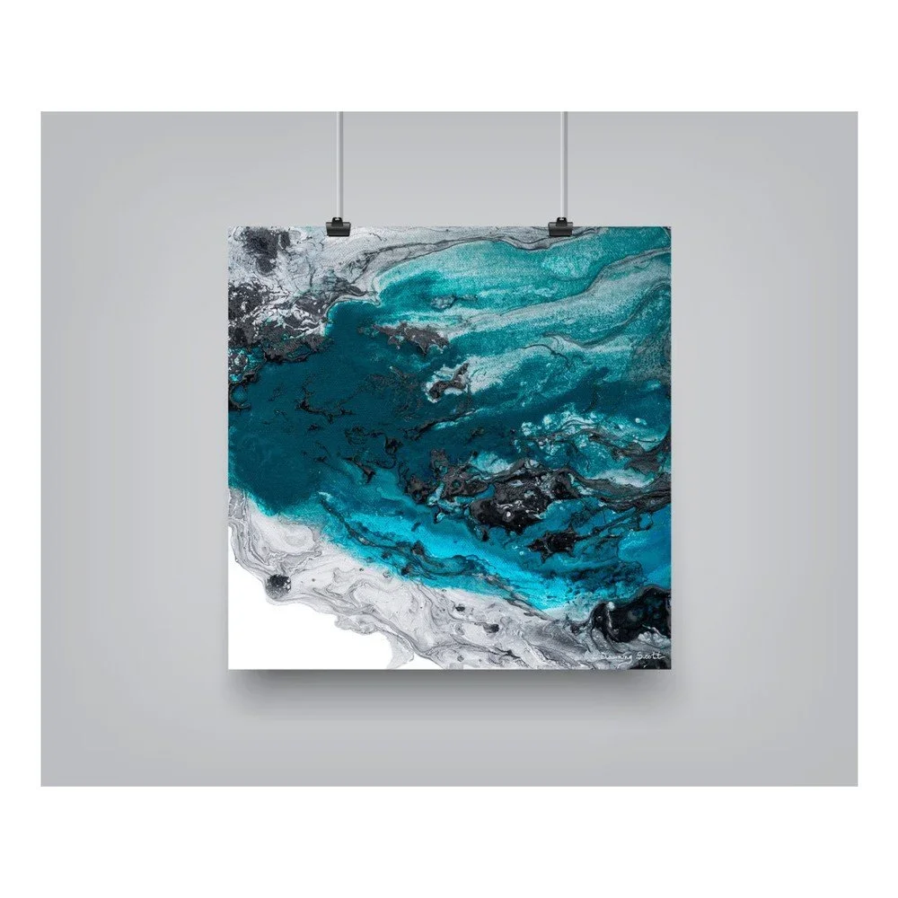 Plakát Americanflat Blue Dreams, 40 x 40 cm v:788140
