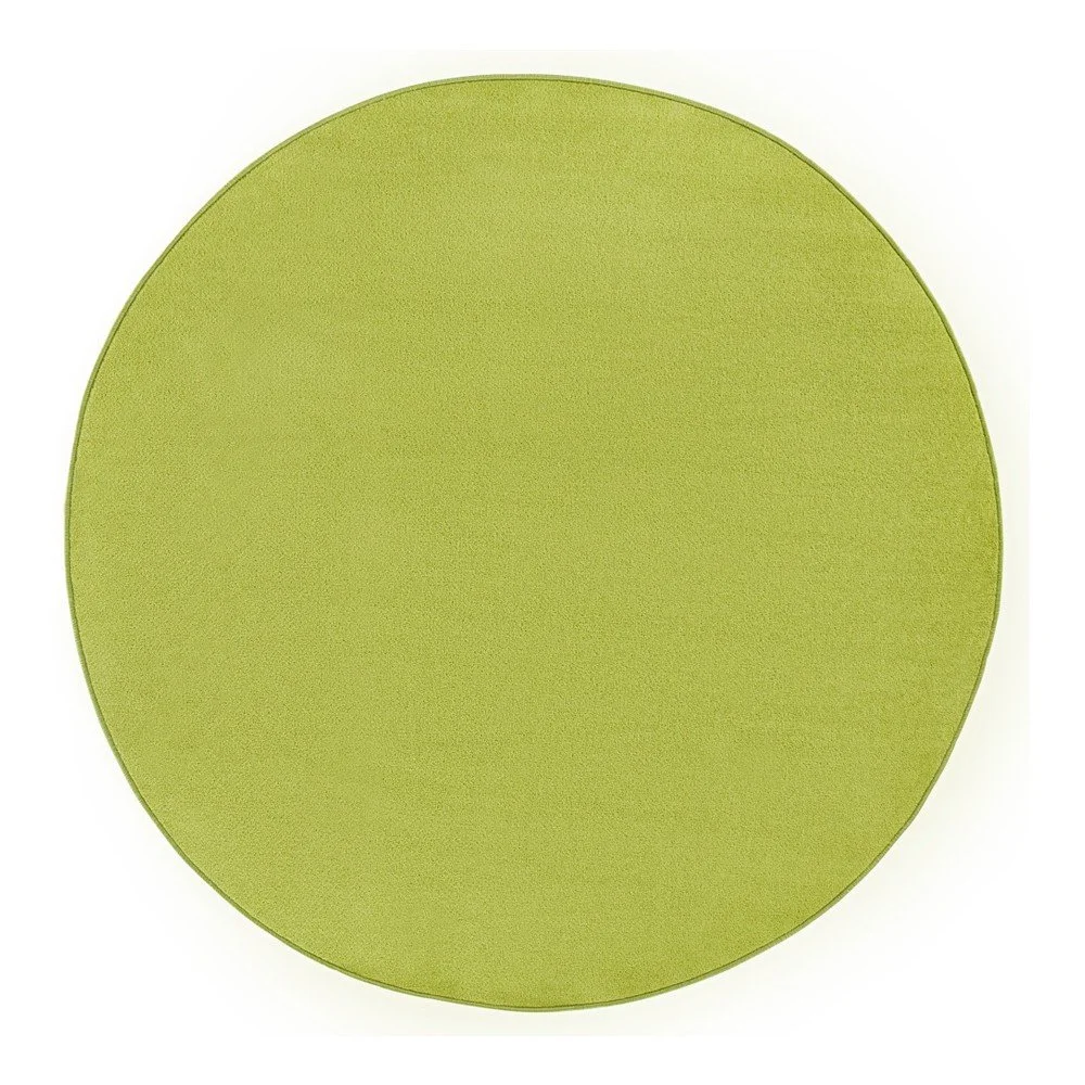 Zelený koberec Hanse Home Fancy, ⌀ 133 cm v:1179328