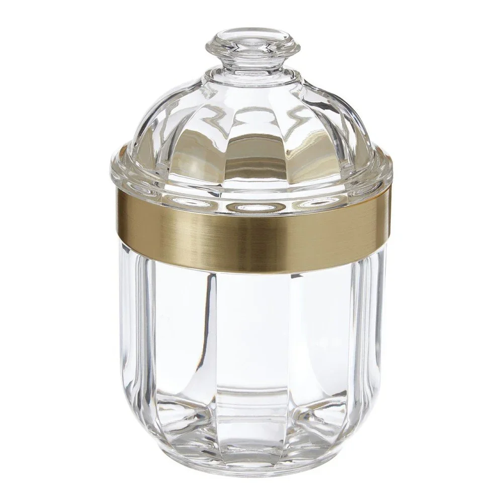 Dóza s detailem ve zlaté barvě Premier Housewares Small, 450 ml v:1079942