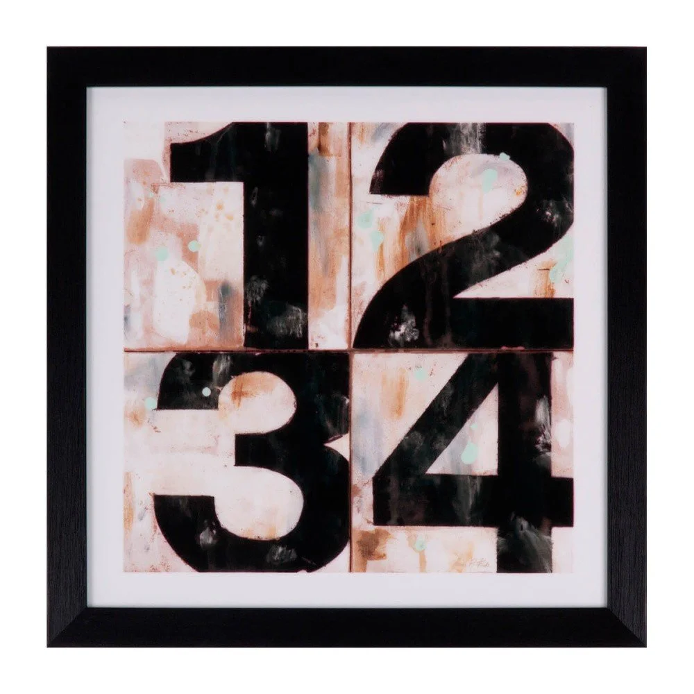 Obraz sømcasa Numbers, 30 x 30 cm v:1036296