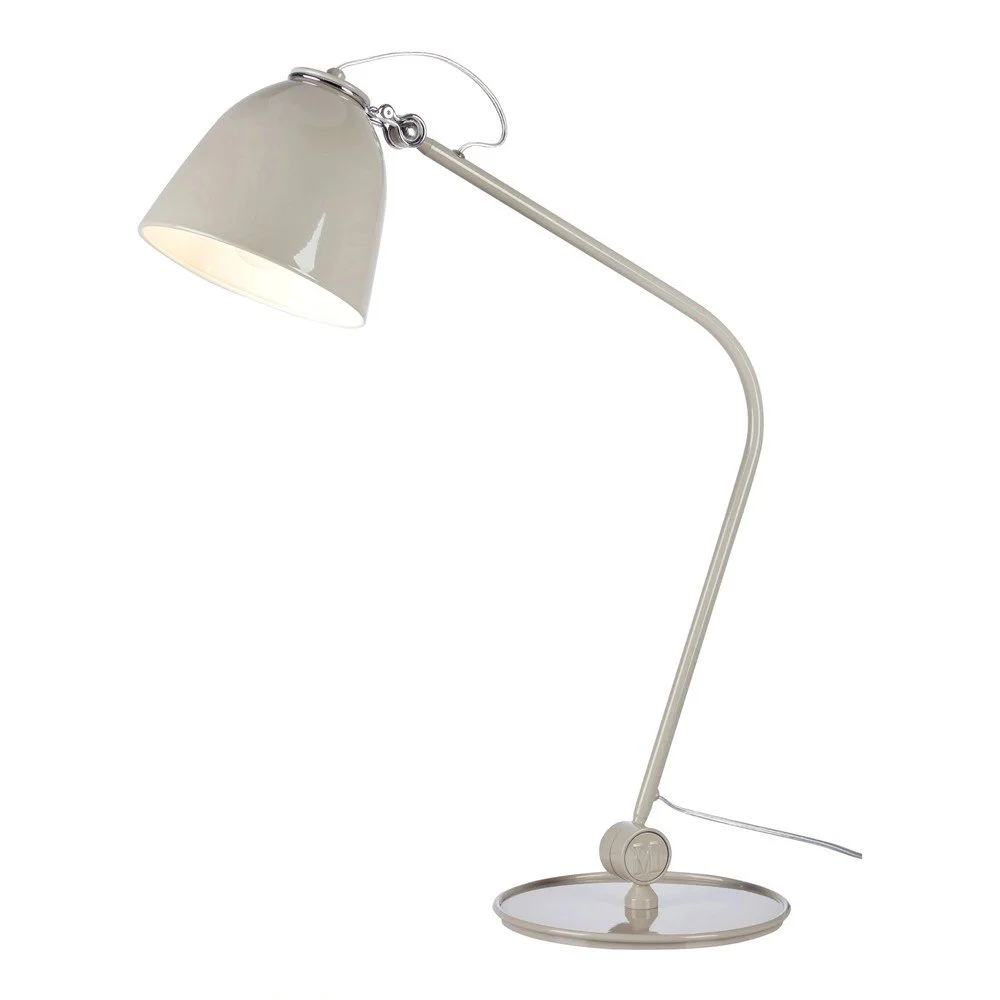 Šedobéžová stolní lampa s ohybatelnou konstrukcí Tilt – Markslöjd v:1818420