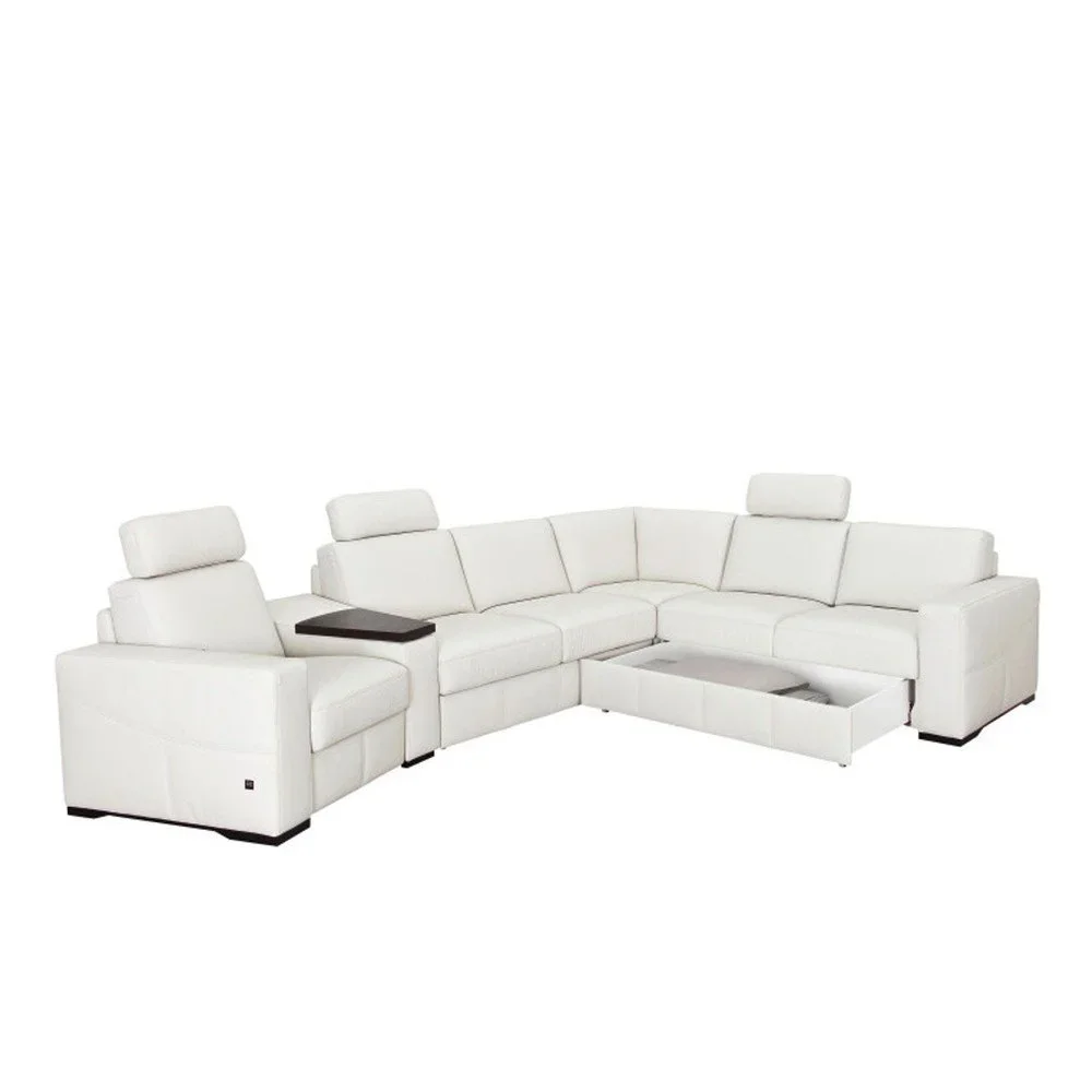 Kožená rozkládací pohovka Etap Sofa E-Motion Relax v:723348