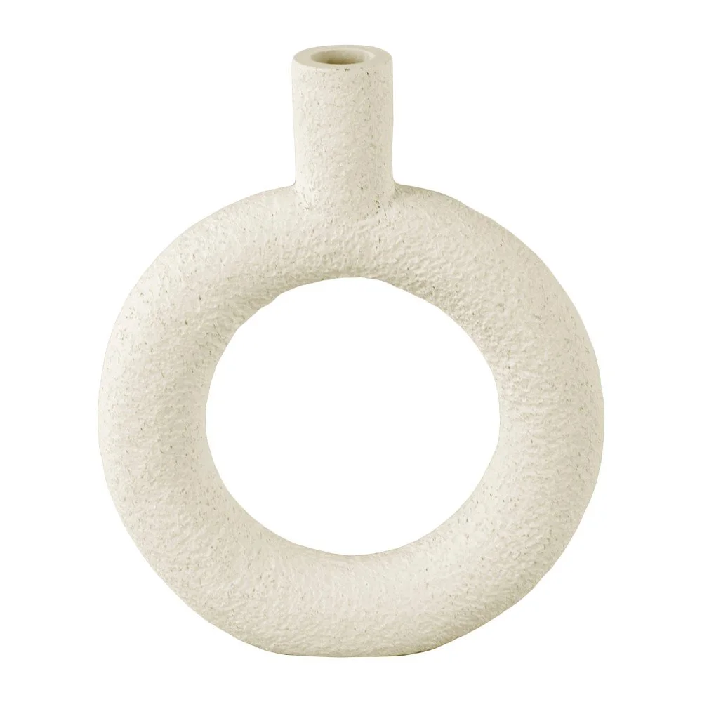 Krémová váza PT LIVING Ring v:1409049