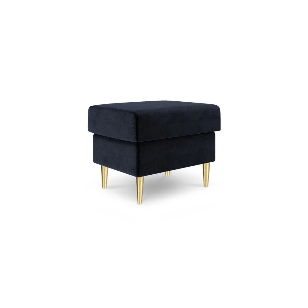 Tmavě modrý puf Mazzini Sofas Muguet, 60 x 45 cm v:1269852