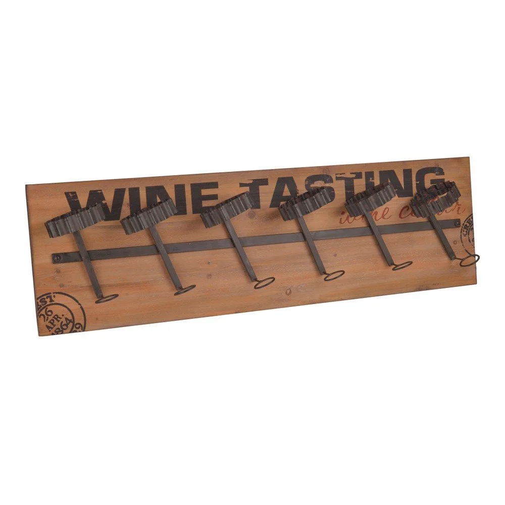 Nástěnný věšák InArt Wine, 100 x 30 cm v:763222