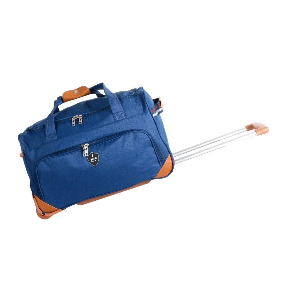 Modrá cestovní taška na kolečkách GENTLEMAN FARMER Sporty, 88 l v:1148278