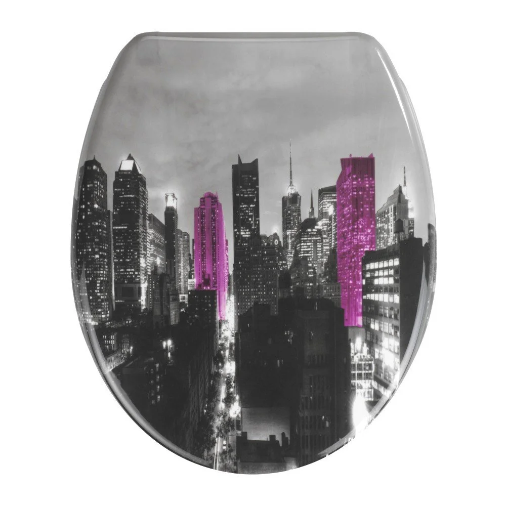 WC sedátko se snadným zavíráním Wenko Midtown, 44,5 x 36,5 cm v:1015336