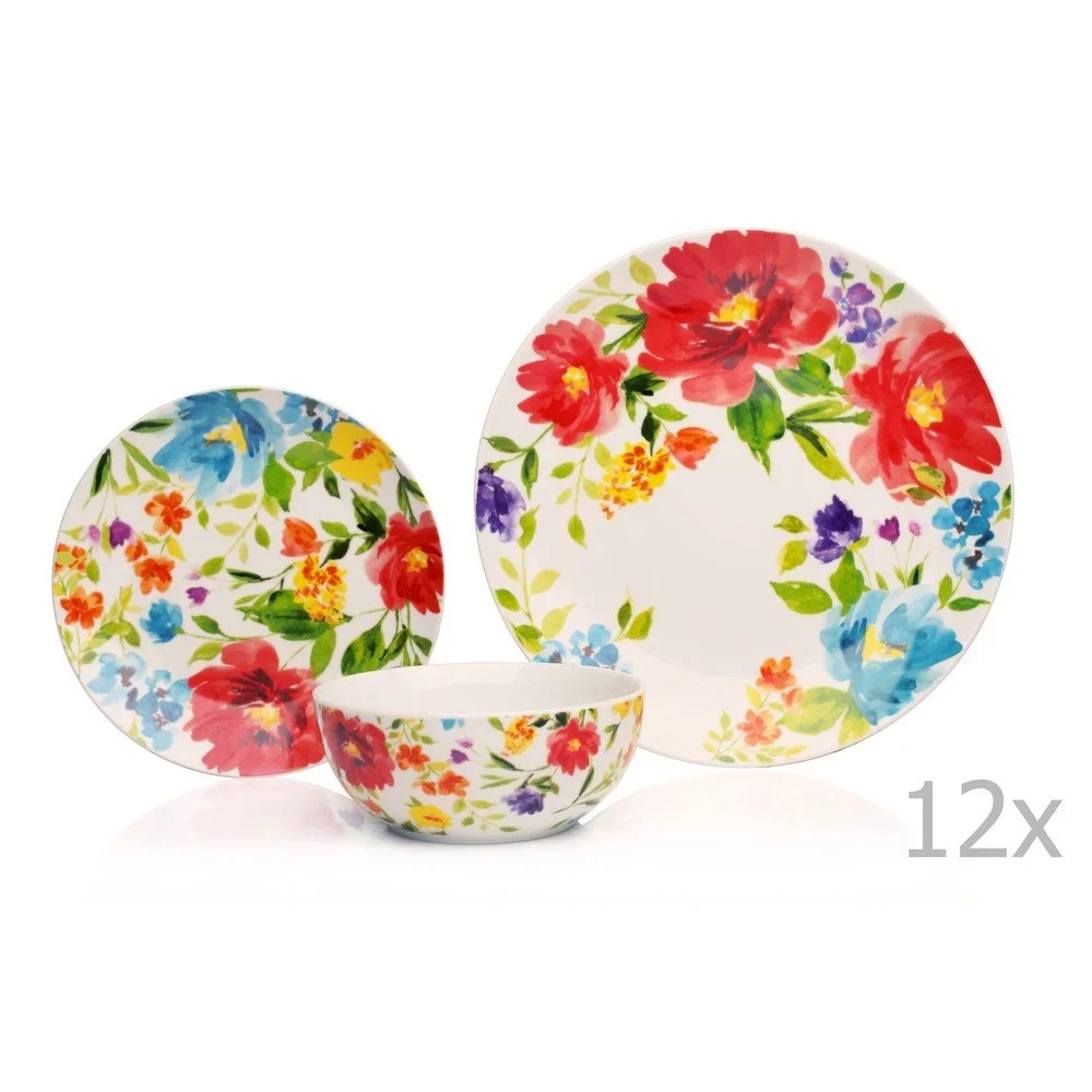 12dílná sada nádobí Sabichi Flora v:1324490