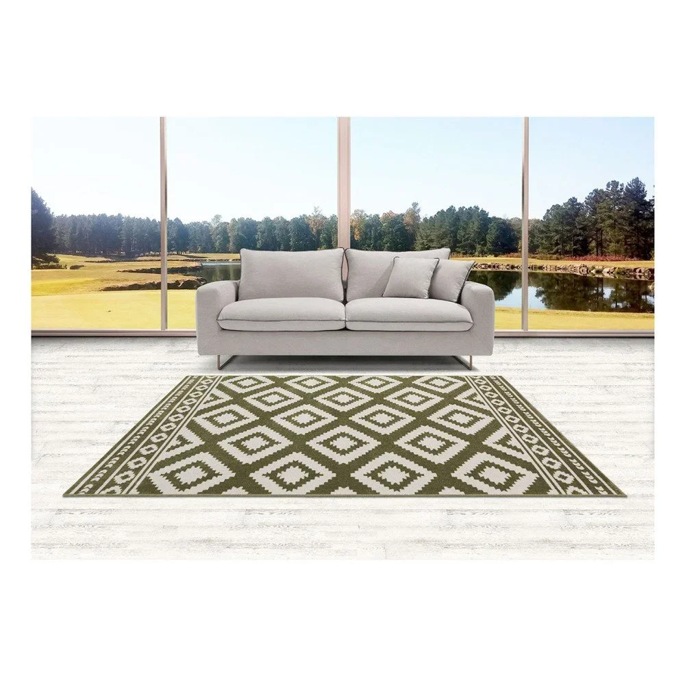Zelený koberec DECO CARPET Verona, 133 x 190 cm v:1178314