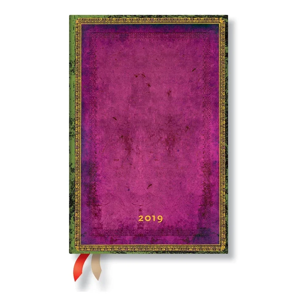 Diář na rok 2019 Paperblanks Byzantium Horizontal, 10 x 14 cm v:1135976