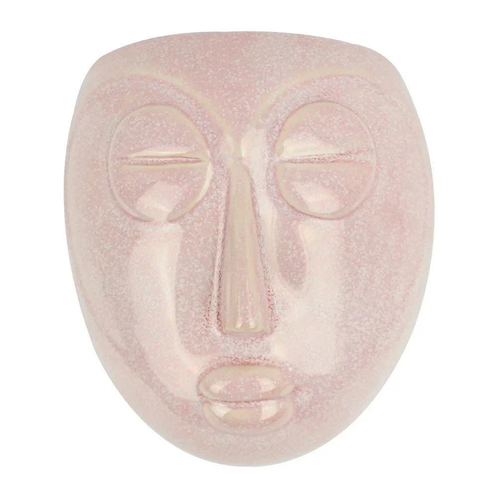 Růžový nástěnný květináč PT LIVING Mask, 16,5 x 17,5 cm v:1315632
