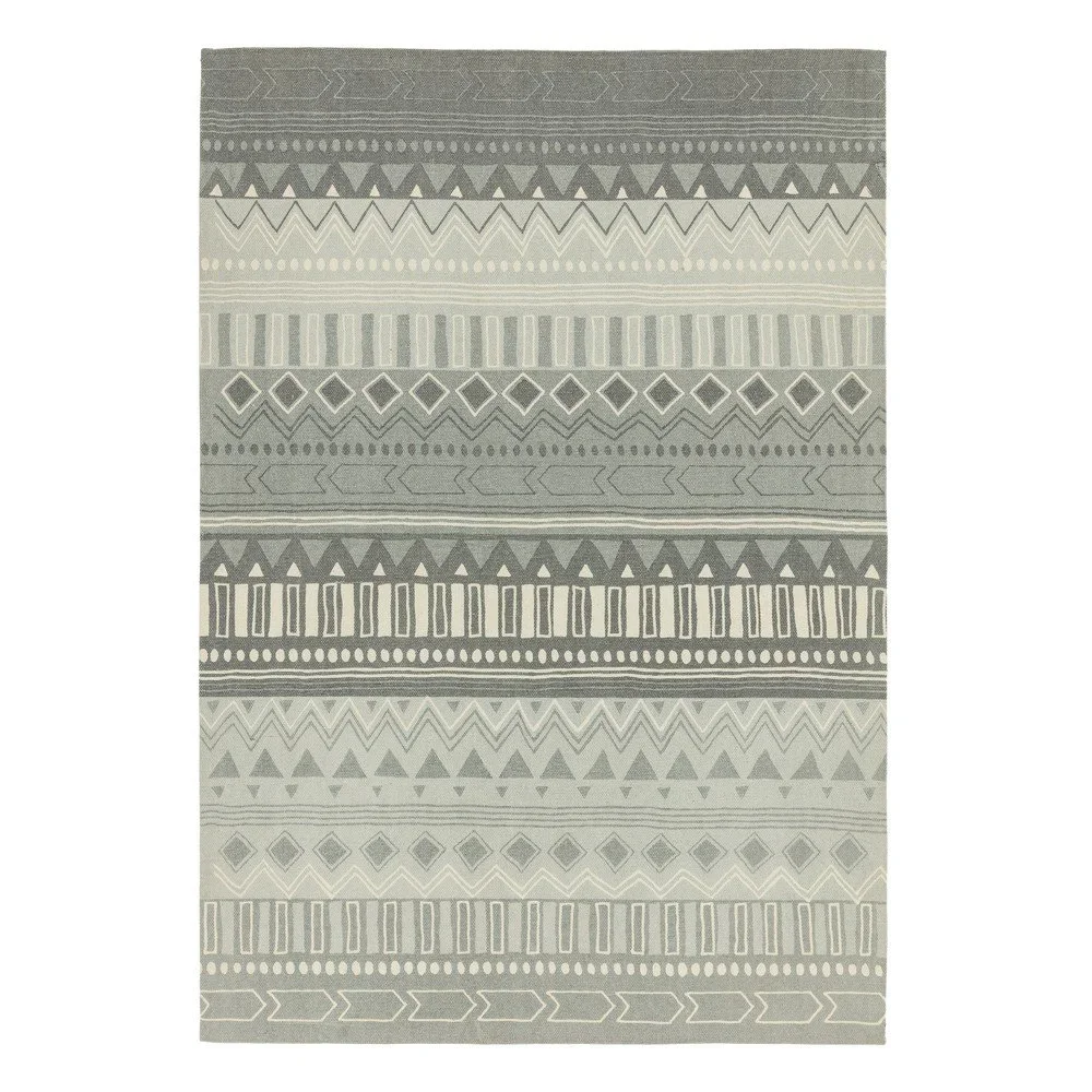 Šedý koberec Asiatic Carpets Tribal Mix, 160 x 230 cm v:1334528