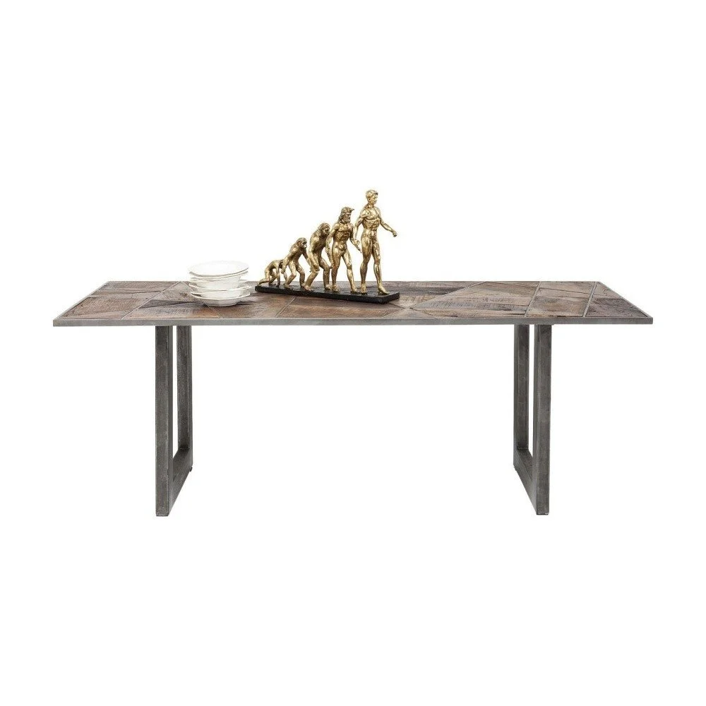 Jídelní stůl s deskou z recyklovaného dřeva Kare Design Storm, 200 x 90 cm v:1092780