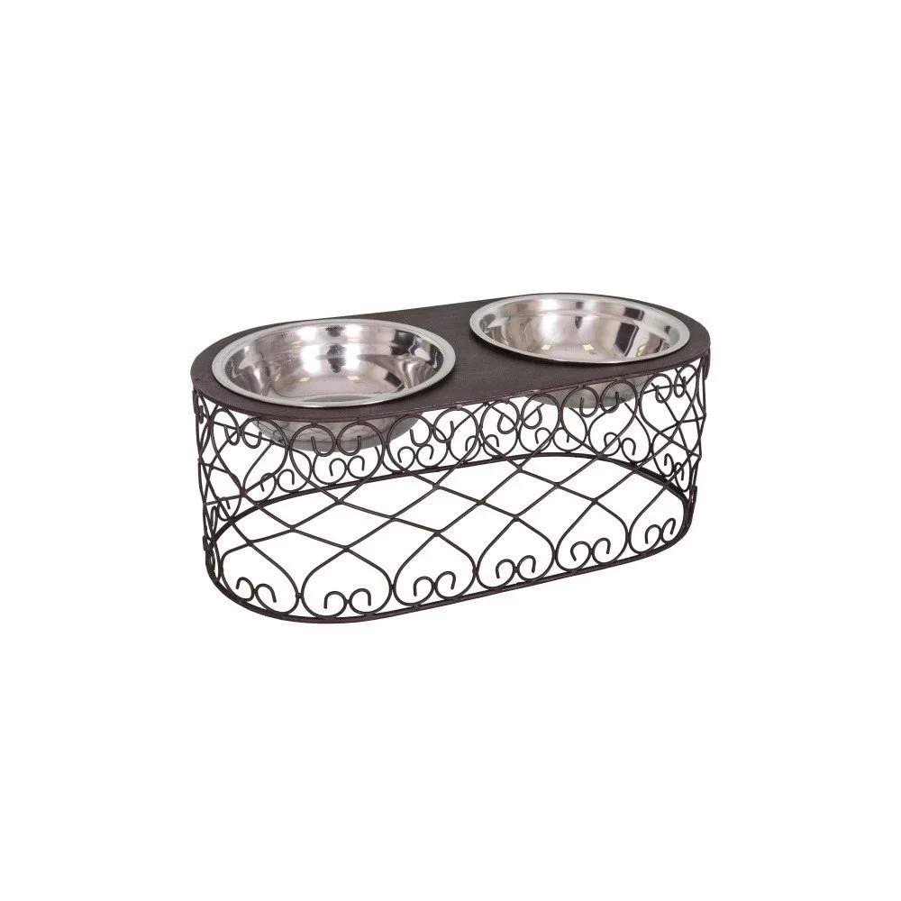 Dvojitá miska pro psy Antic Line Gamelle v:847678 Dvojitá miska pro psy Antic Line Gamelle v:847678