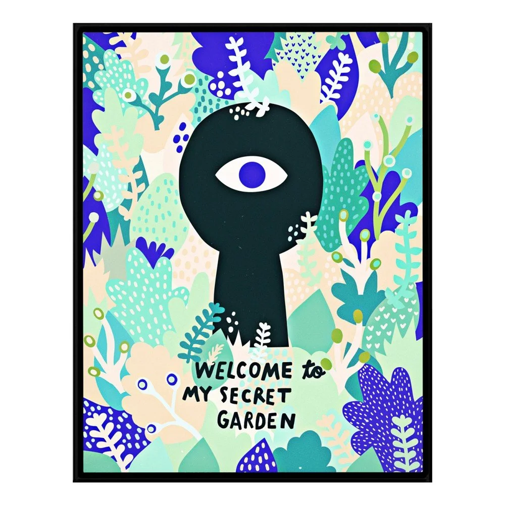 Plakát Michelle Carlslund Secret Garden, 50 x 70 cm v:825768