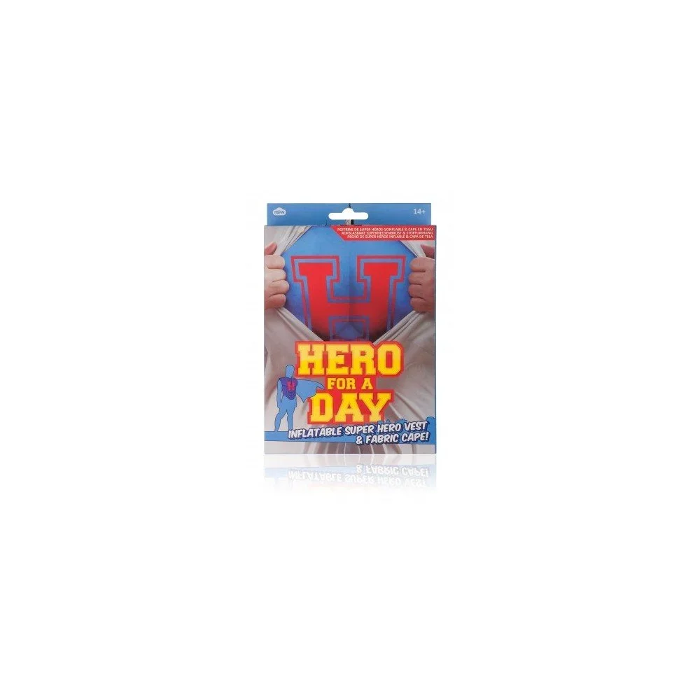 Nafukovací hruď s pláštěm npw™ Hero For The Day v:1027994